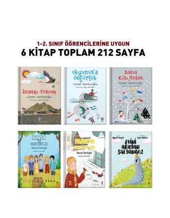 1-2. Sınıflara Kitabı Sevdiren Set 6 Kitap 212 Sayfa